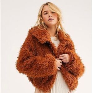 Free People FP One Fuzzy Zuri Parka Jacket